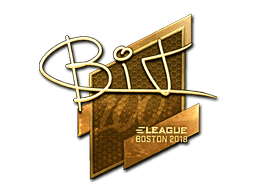 BIT (Gold) CS2 Sticker
