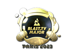 BLAST.tv (Gold) CS2 Sticker