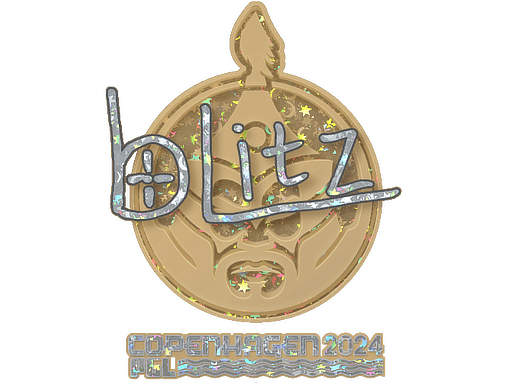 bLitz (Glitter) CS2 Sticker