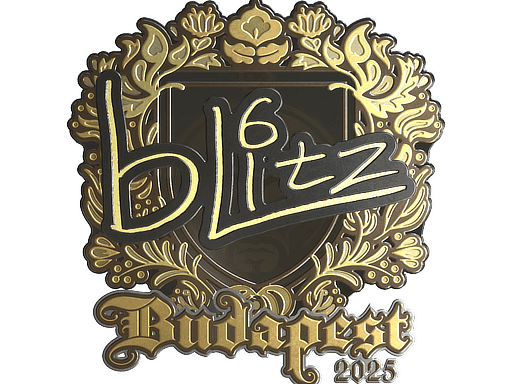 bLitz (Gold) CS2 Sticker