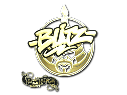bLitz (Gold) CS2 Sticker