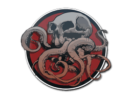 Blood Moon Tentaskull CS2 Sticker