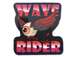 Blood Moon Wave Rider CS2 Sticker