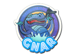Blue Gnar CS2 Sticker