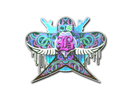 Blue Swallow CS2 Sticker