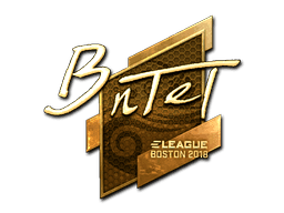 BnTeT (Gold) CS2 Sticker