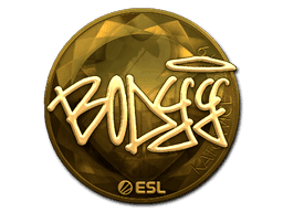 bodyy (Gold) CS2 Sticker