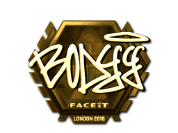 bodyy (Gold) CS2 Sticker