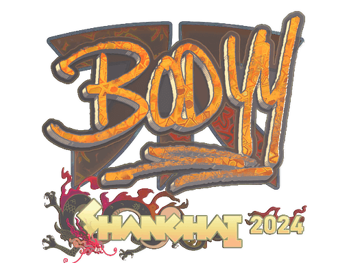 bodyy (Holo) CS2 Sticker