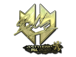 boltz (Gold) CS2 Sticker