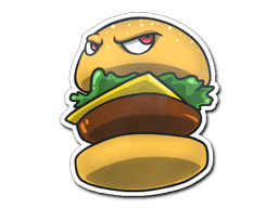 Bossy Burger CS2 Sticker