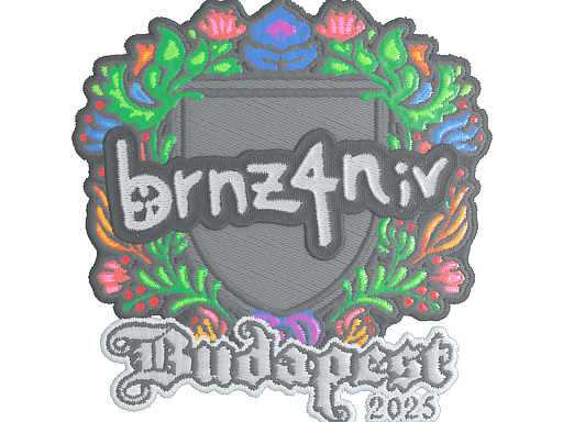 brnz4n (Embroidered) CS2 Sticker