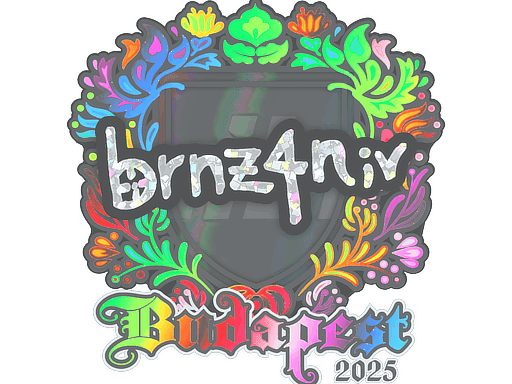 brnz4n (Holo) CS2 Sticker