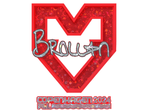 Brollan (Glitter) CS2 Sticker