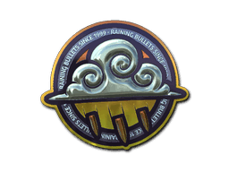 Bullet Rain (Foil) CS2 Sticker