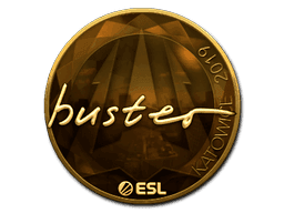 buster (Gold) CS2 Sticker