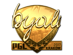 byali (Gold) CS2 Sticker