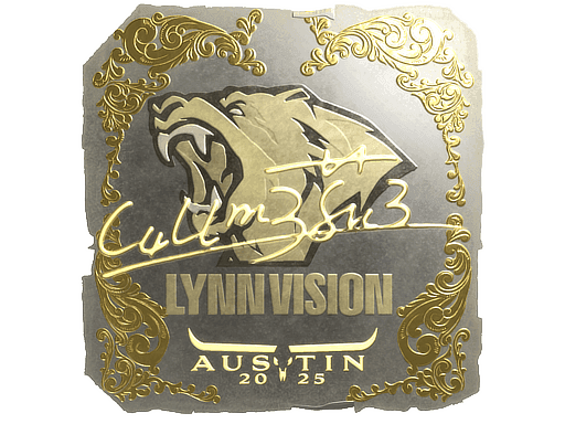 C4LLM3SU3 (Gold) CS2 Sticker