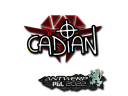 cadiaN (Glitter) CS2 Sticker