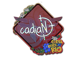 cadiaN (Glitter) CS2 Sticker