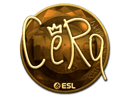 CeRq (Gold) CS2 Sticker