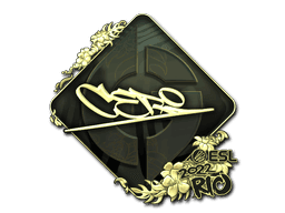 CeRq (Gold) CS2 Sticker