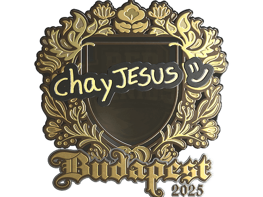 chayJESUS (Gold) CS2 Sticker