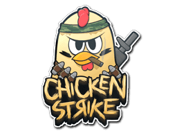 Chicken Strike CS2 Sticker
