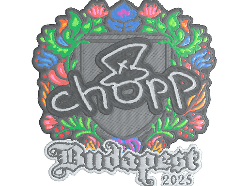 chopper (Embroidered) CS2 Sticker