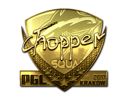 chopper (Gold) CS2 Sticker
