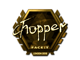 chopper (Gold) CS2 Sticker