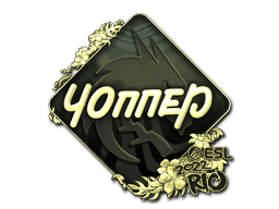 chopper (Gold) CS2 Sticker
