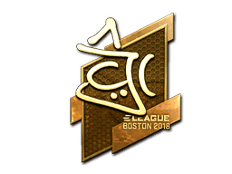 chrisJ (Gold) CS2 Sticker
