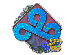 Cloud9 (Glitter) CS2 Sticker