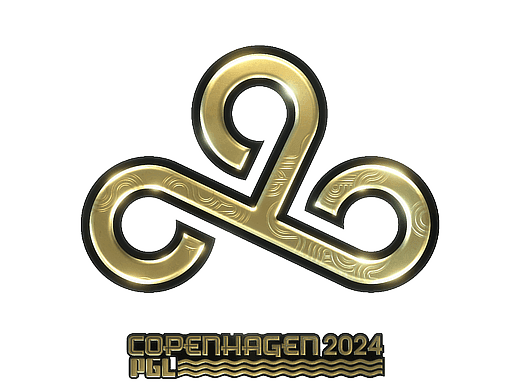 Cloud9 (Gold) CS2 Sticker