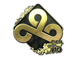 Cloud9 (Gold) CS2 Sticker