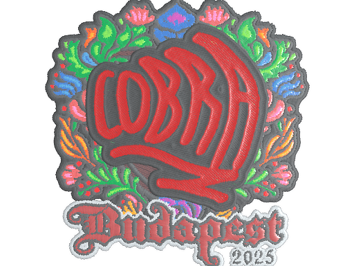 cobra (Embroidered) CS2 Sticker