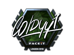 COLDYY1 (Foil) CS2 Sticker