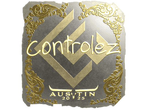 controlez (Gold) CS2 Sticker