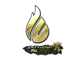 Copenhagen Flames (Gold) CS2 Sticker