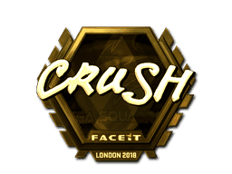 crush (Gold) CS2 Sticker