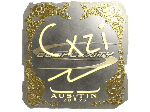 Cxzi (Gold) CS2 Sticker