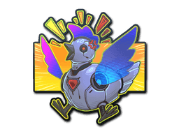 Cyber Chicken (Holo) CS2 Sticker