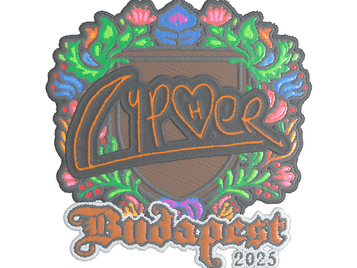 Cypher (Embroidered) CS2 Sticker