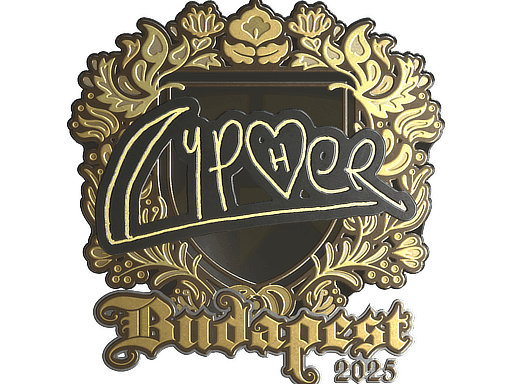 Cypher (Gold) CS2 Sticker
