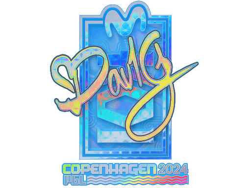 dav1g (Holo) CS2 Sticker