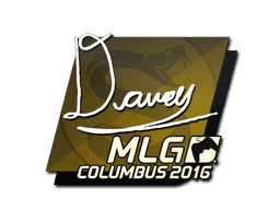 DAVEY CS2 Sticker