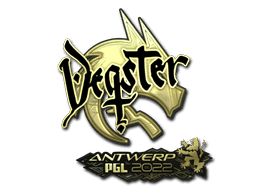 degster (Gold) CS2 Sticker