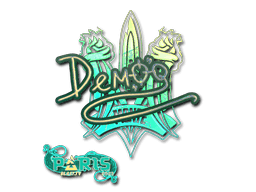 DemQQ (Holo) CS2 Sticker