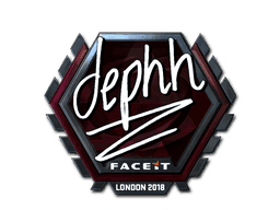 dephh (Foil) CS2 Sticker